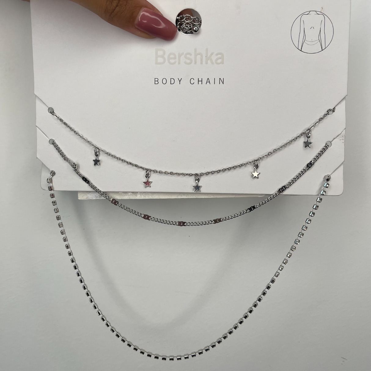 A Second Chance - Bershka Body Chain women Brand New - Delivery All Over Lebanon