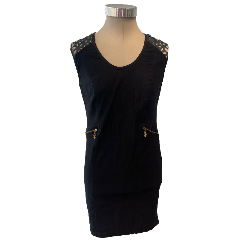 A Second Chance - Black Short casual Dress - Delivery All Over Lebanon