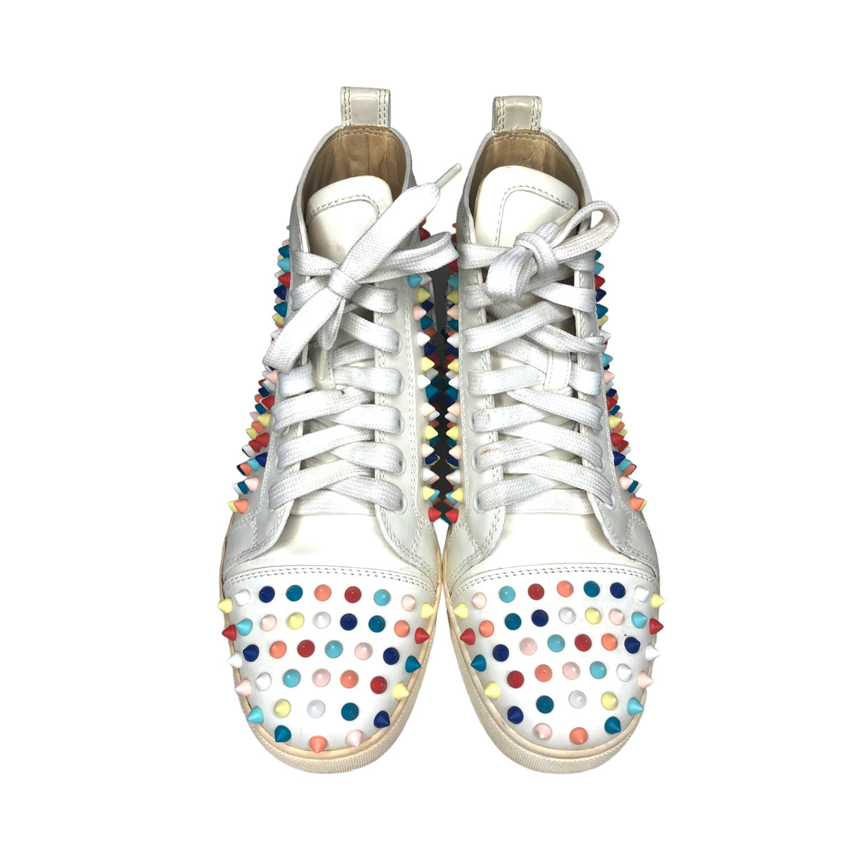 A Second Chance - Christian Louboutin Leather Spikes Boots - Lebanon