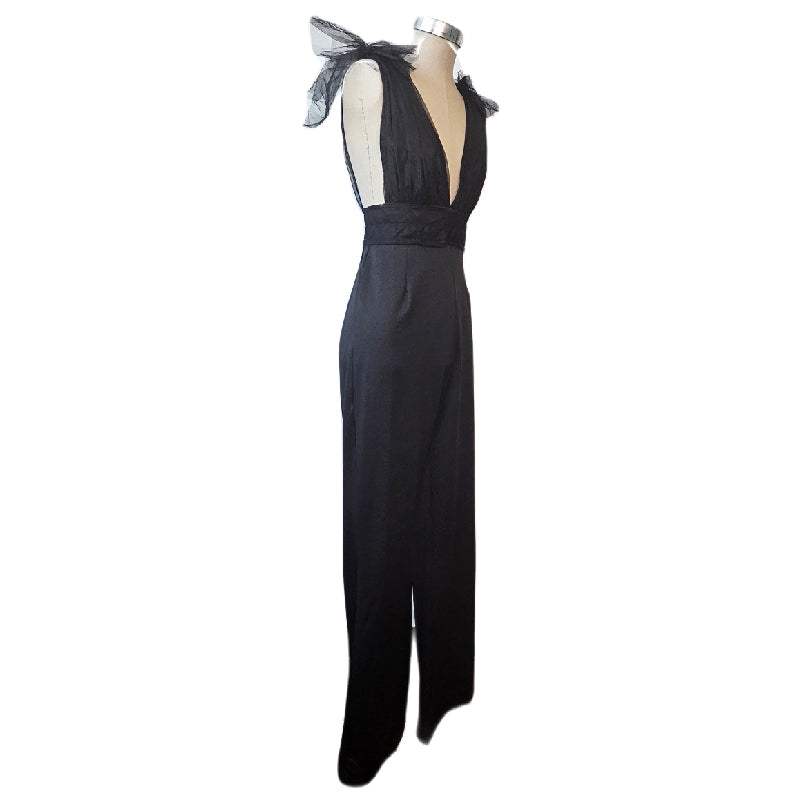 A Second Chance - Fit Jumpsuit Black - Delivery All Over Lebanon