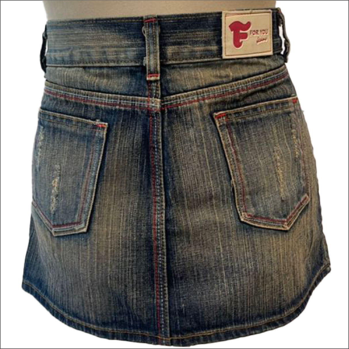 A Second Chance - For You Short Denim Skirt - Delivery All Over Lebanon