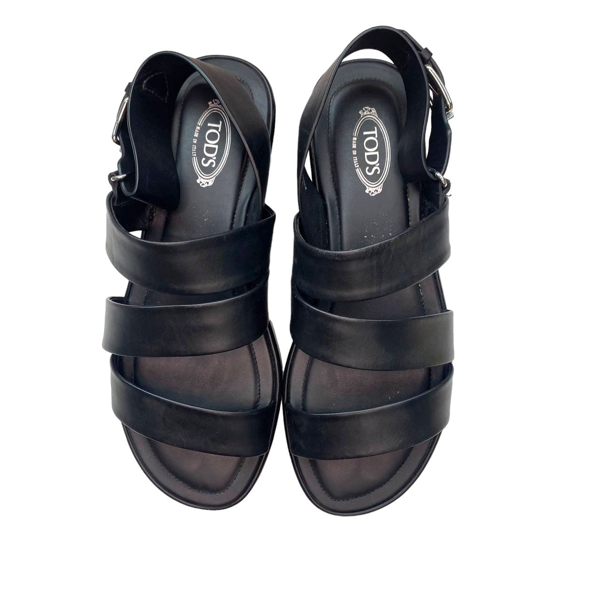 Black TOD'S Sandal -ASecondChance-Lebanon