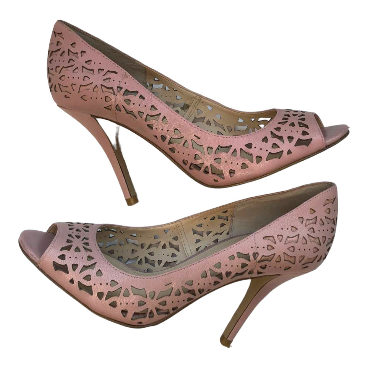 Pink Peep-toe Heels -ASecondChance-Lebanon