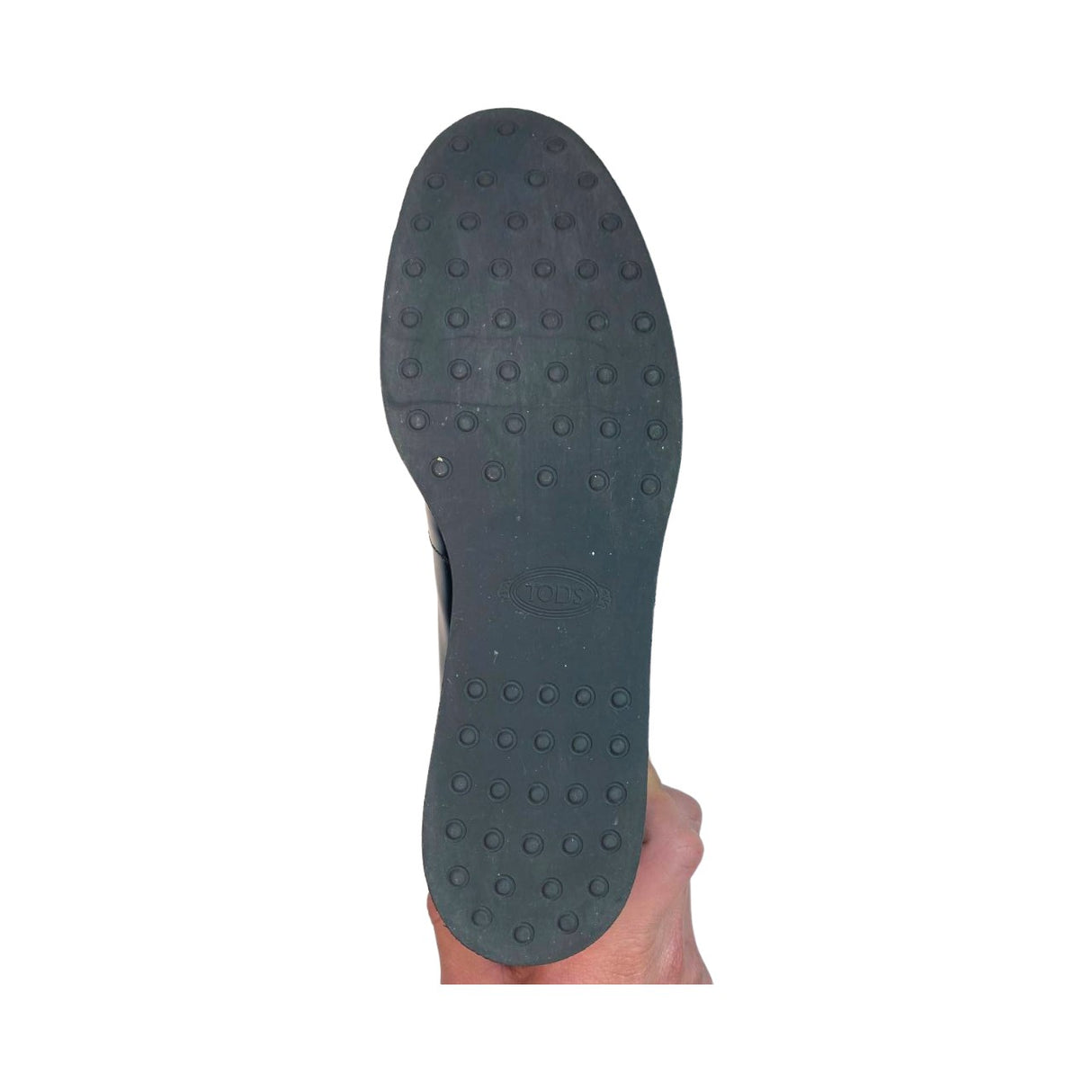 Tod's Black Glazed Leather Shoes-ASecondChance-Lebanon