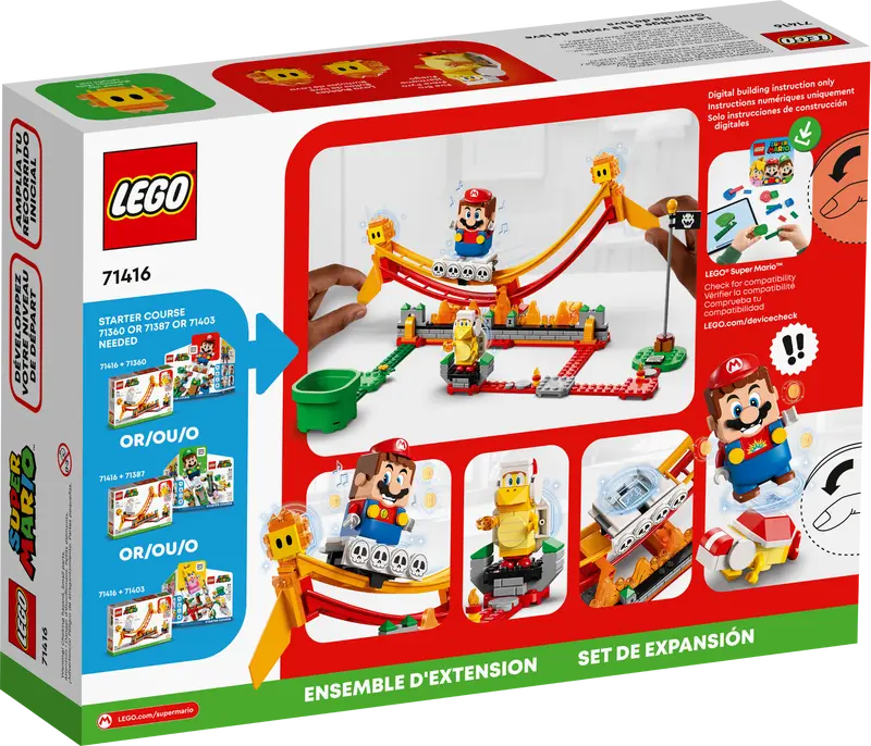 Super Mario Lava Wave Ride