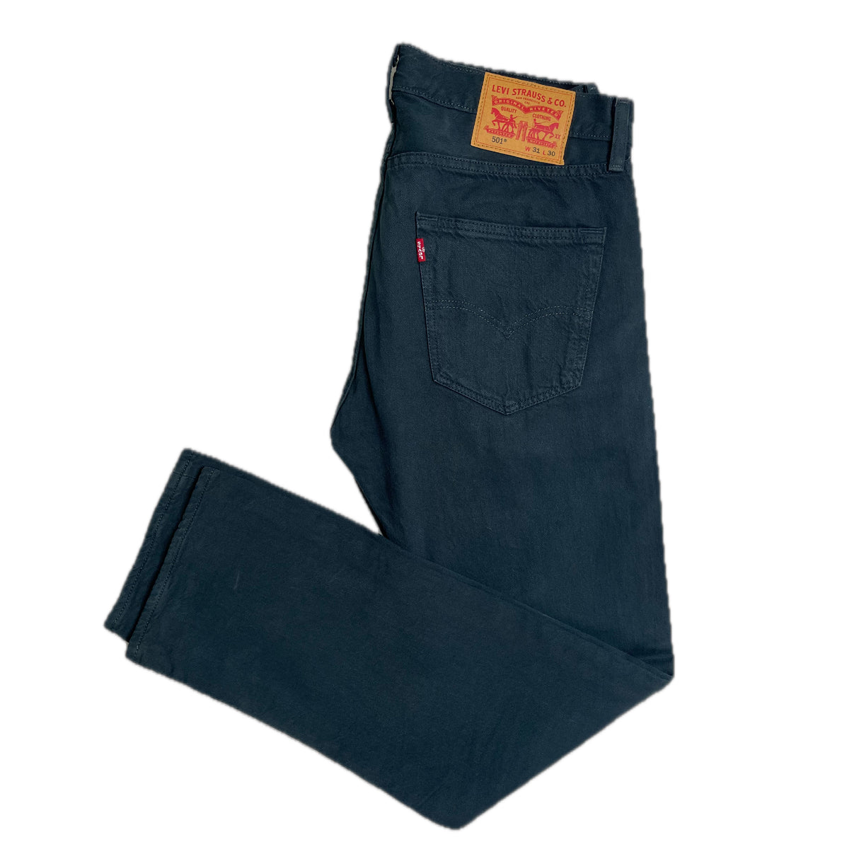 A Second Chance - Levi Strauss 31 M Denim Green Men - Delivery All Over Lebanon