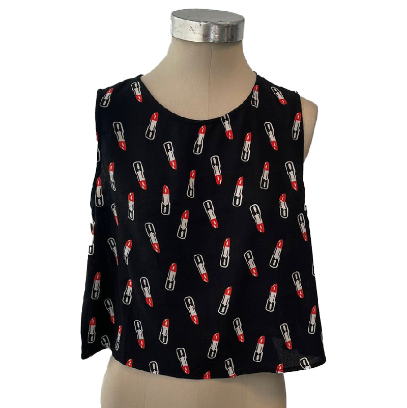 A Second Chance - My Star Lipstick Print Tshirt - Delivery All Over Lebanon