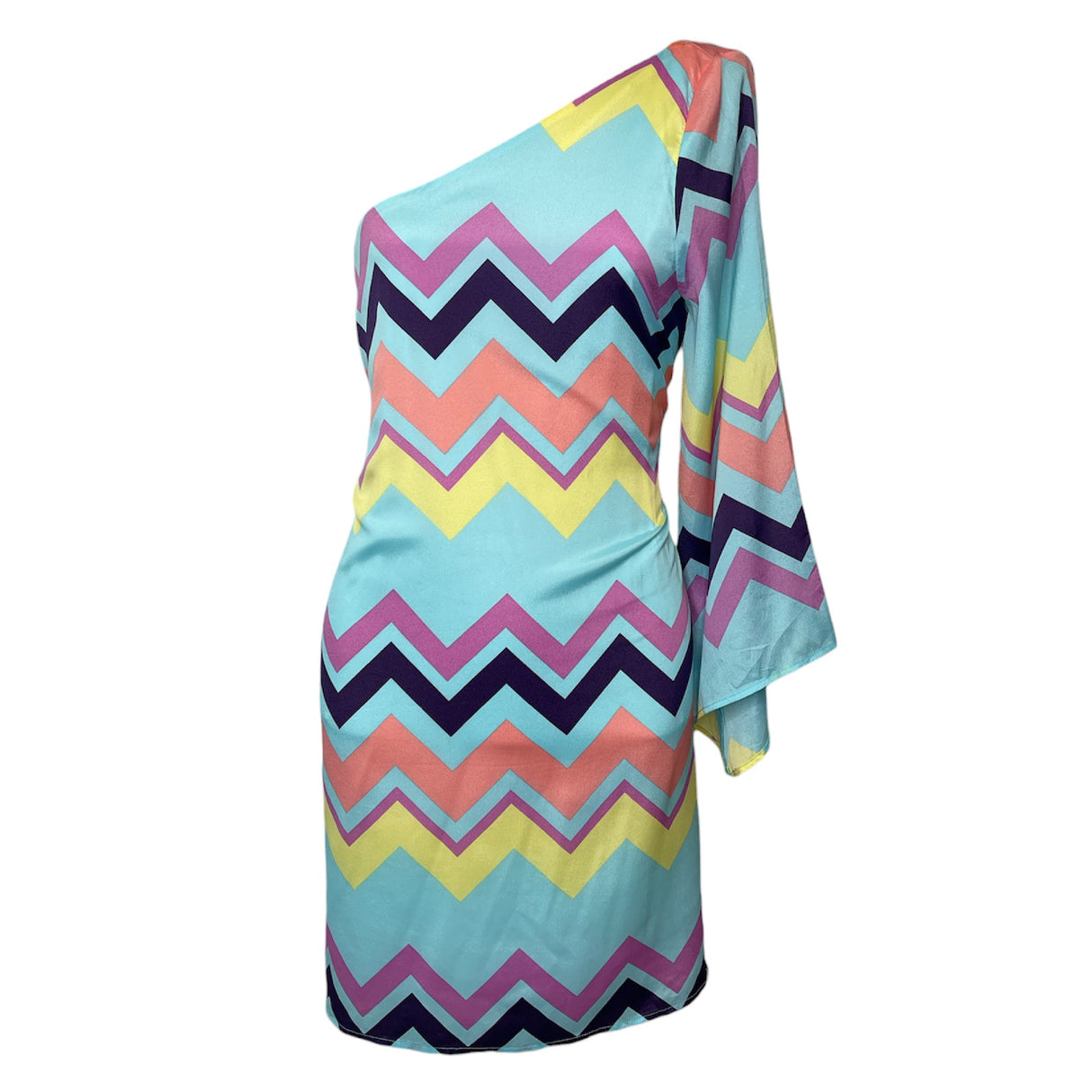 A Second Chance - Namu Multi Color Casual Dress M Women BRANDNEW - Delivery All Over Lebano