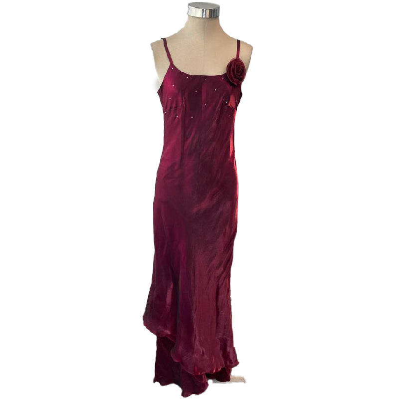 A Second Chance - Purple Cocktail Long Dress - Delivery All Over Lebanon