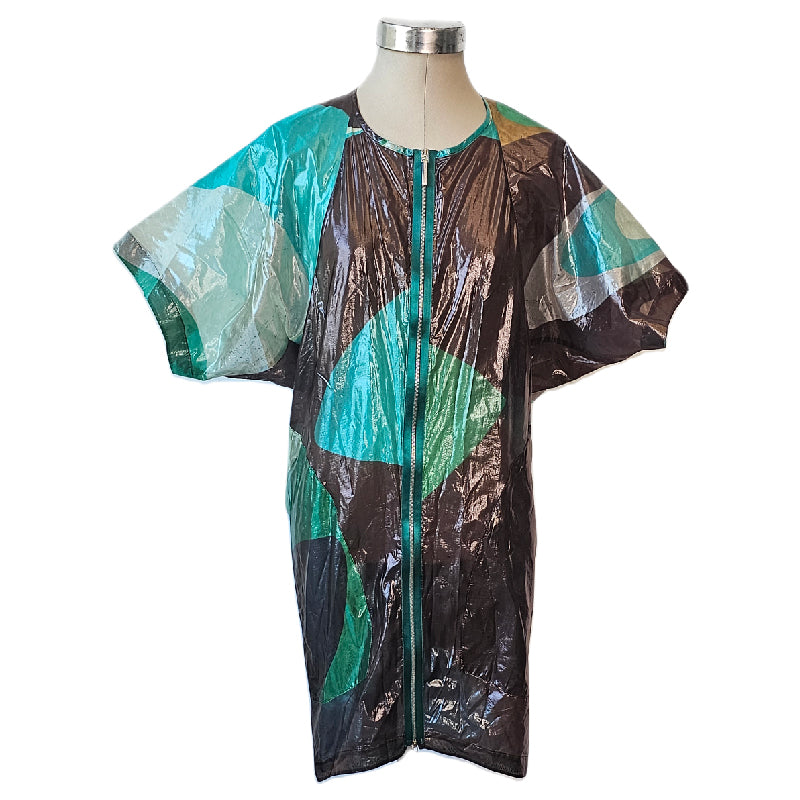 A Second Chance - Rue Du Mail Semi Sheer Color Block Dress - Delivery All Over Lebanon