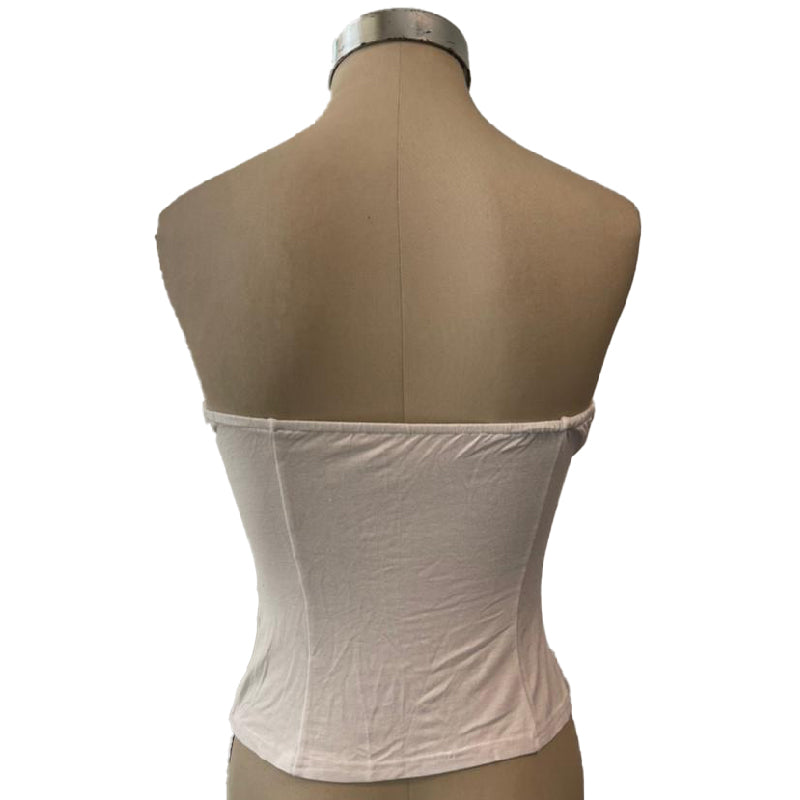 A Second Chance - Shoulder Less White Top - Delivery All Over Lebanon