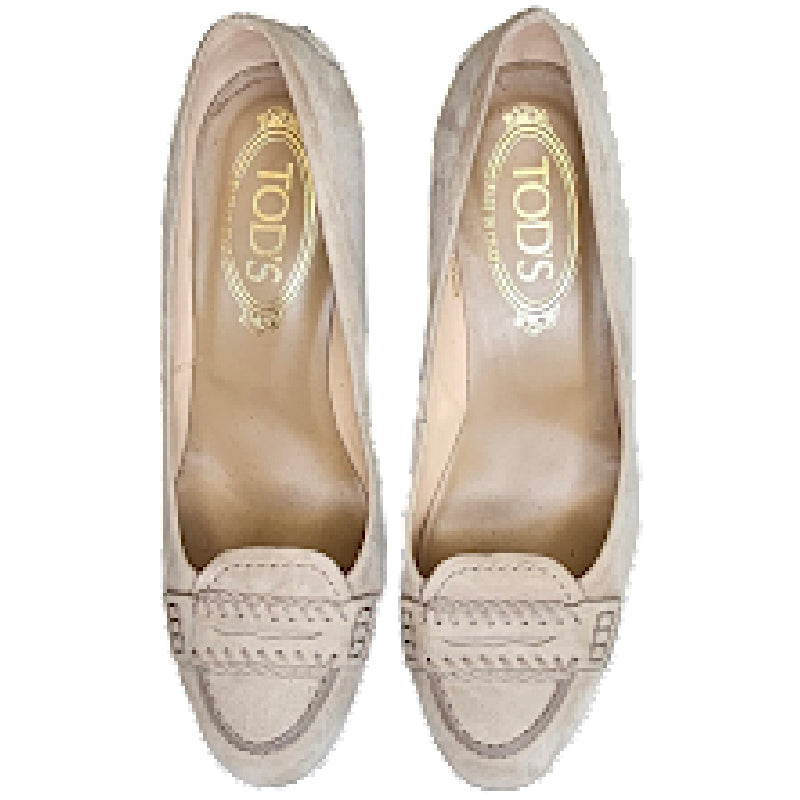 A Second Chance - Tod's Suede Heels - Delivery All Over Lebanon