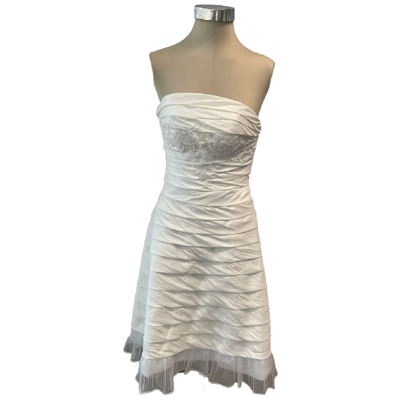 A Second Chance - White Long Cocktail Dress - Delivery All Over Lebanon