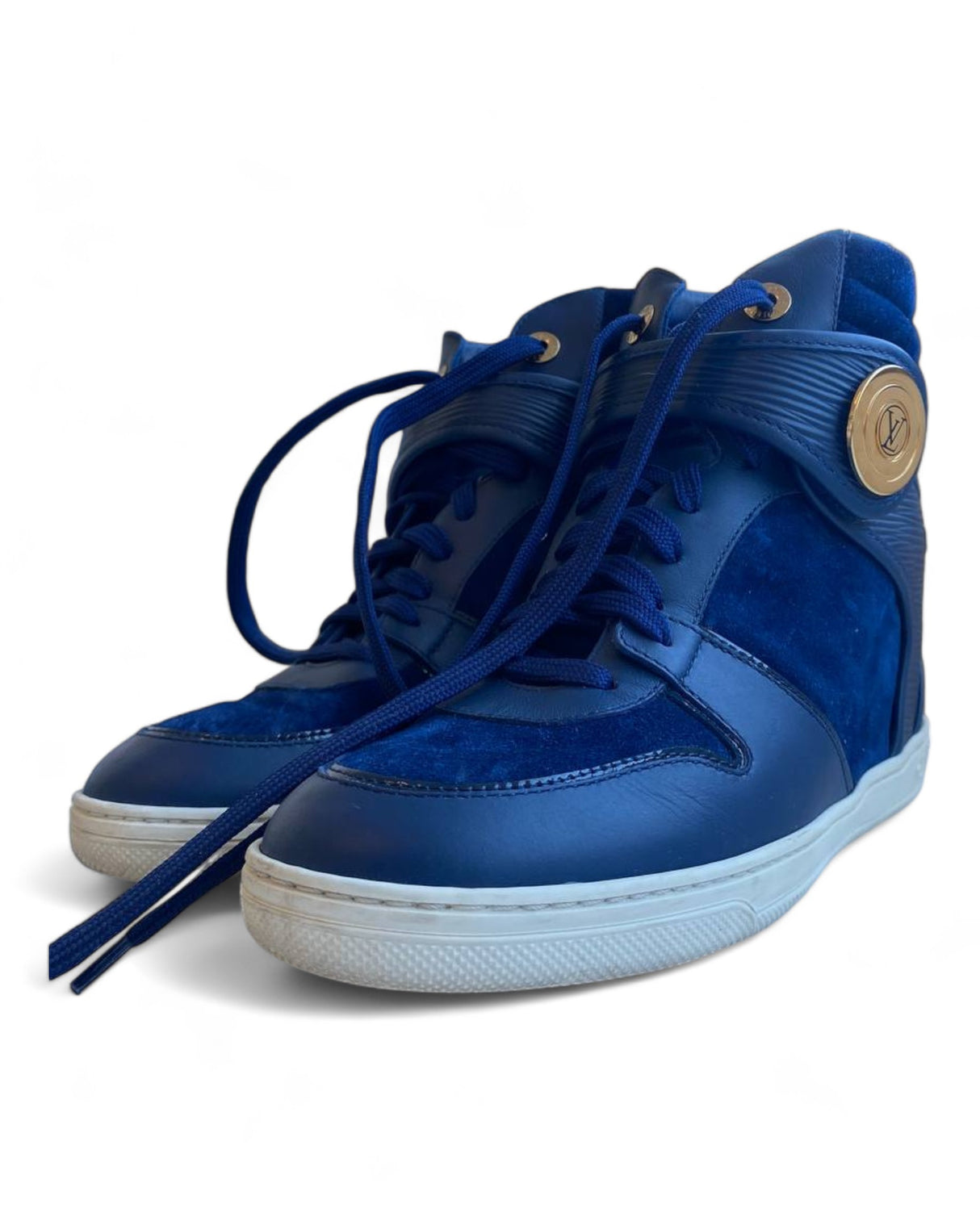 Louis Vuitton Blue Sneakers-ASecondChance-Lebanon