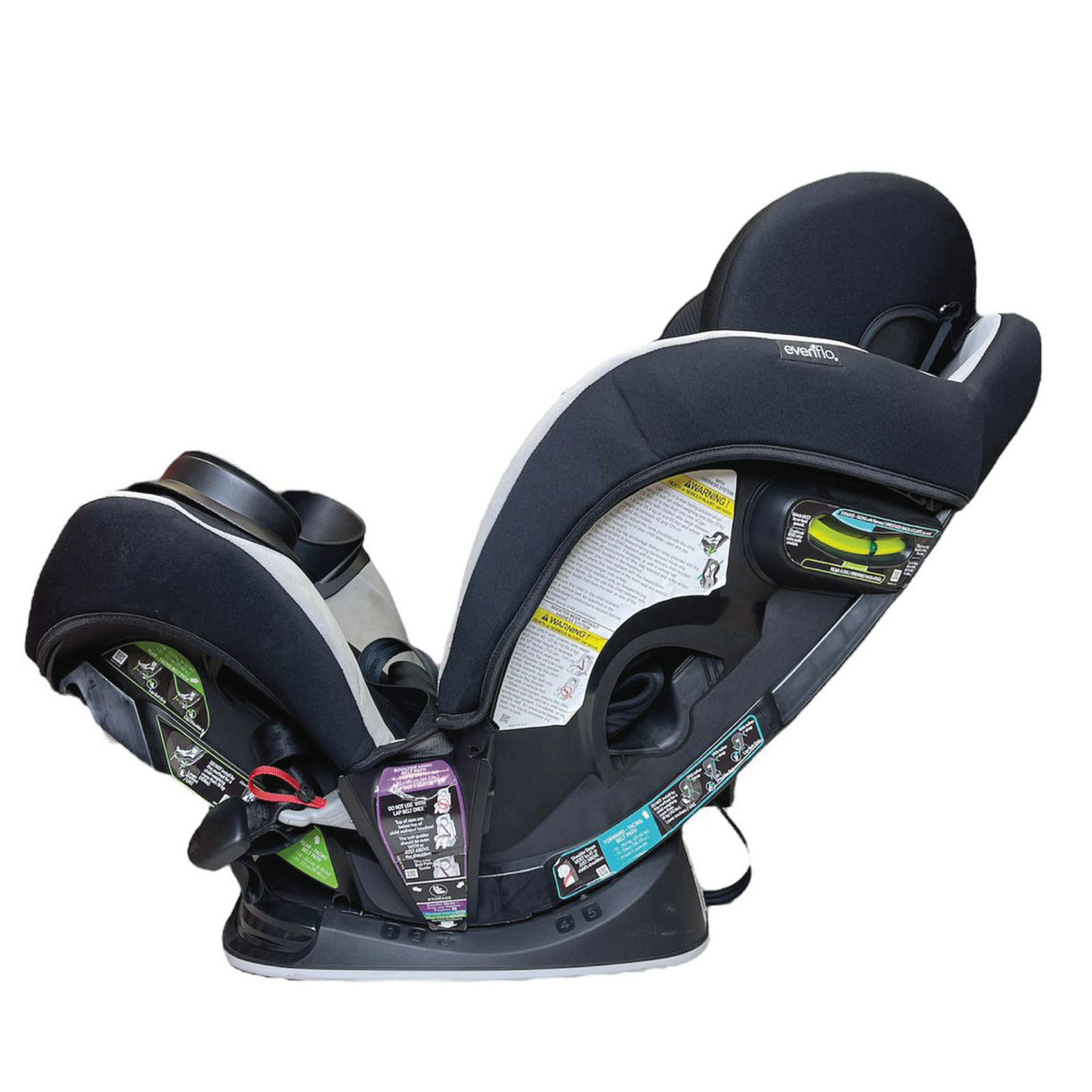 A Second chance - Car seat Evenflo Grey Kids - Delivery All Over Lebanon