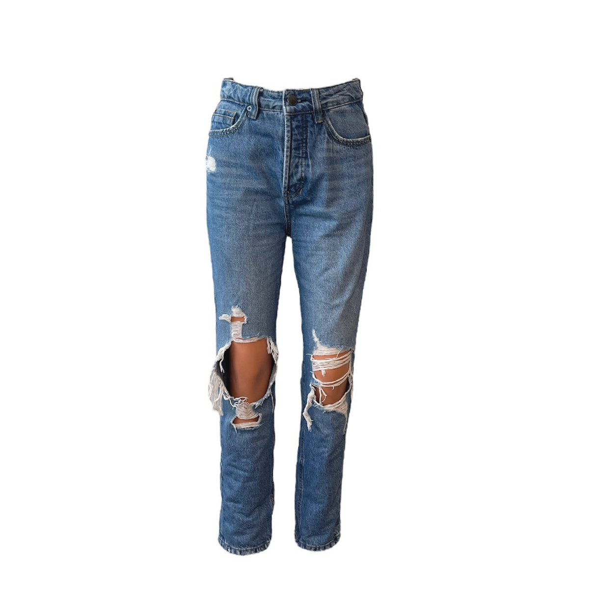 A Second chance - Stradivarius Denim Pant 34 Women - Delivery All Over Lebanon