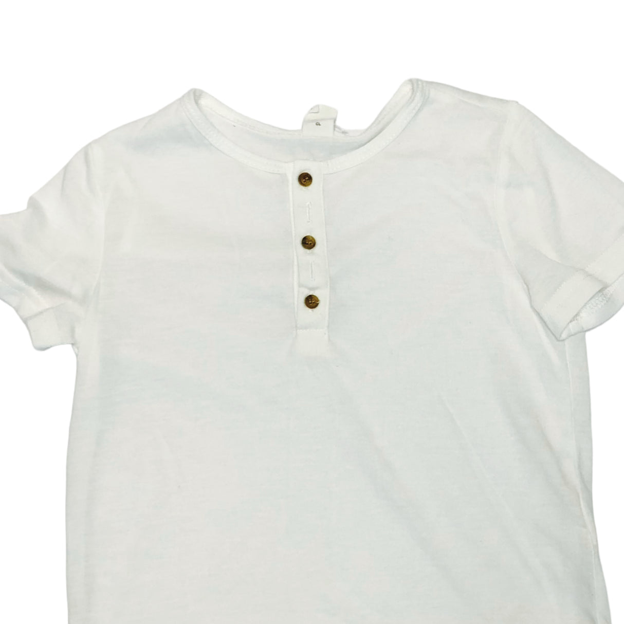 A second Chance - Shein Set -Brown Pant & White Shirt ( 4 ) Kids - Delivery All Over Lebanon