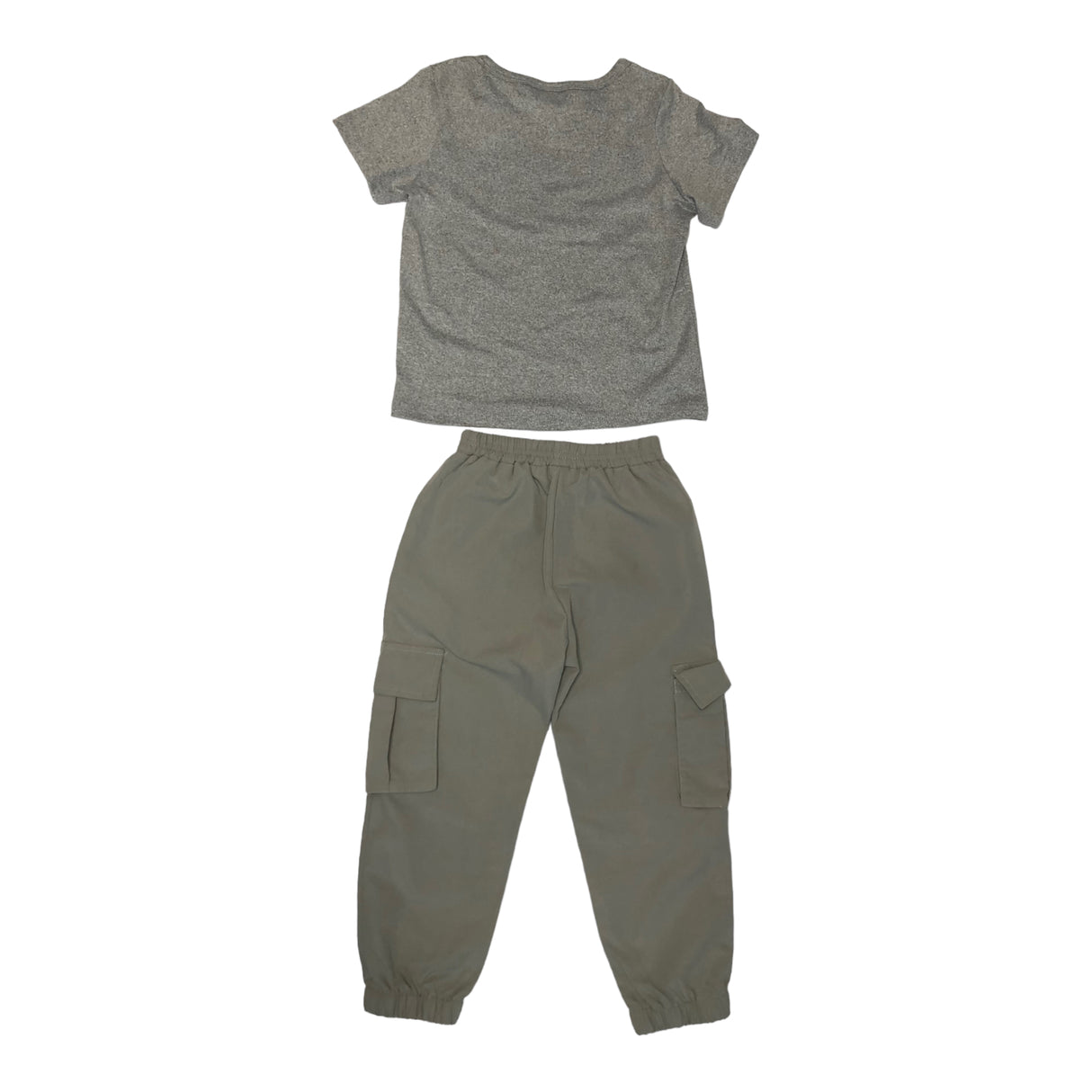 A second Chance - Shein Set -Gray Pant & Shirt ( 4 ) Kids - Delivery All Over Lebanon