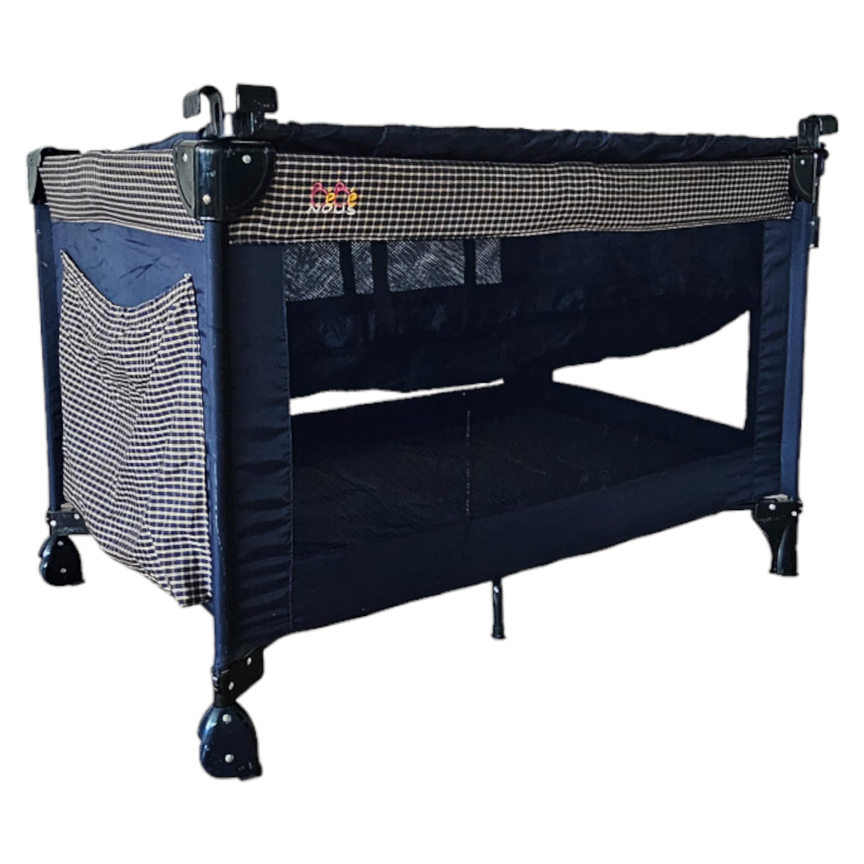 Adjustable 2 Level Travel Baby Cot