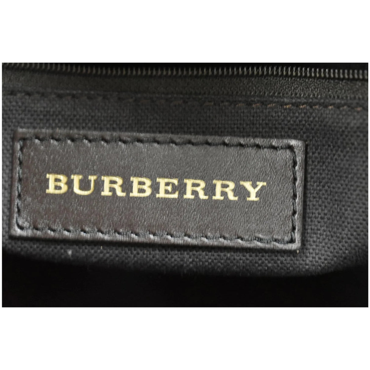 BURBERRY Haymarket Check Tote Bag - Excellent Condition