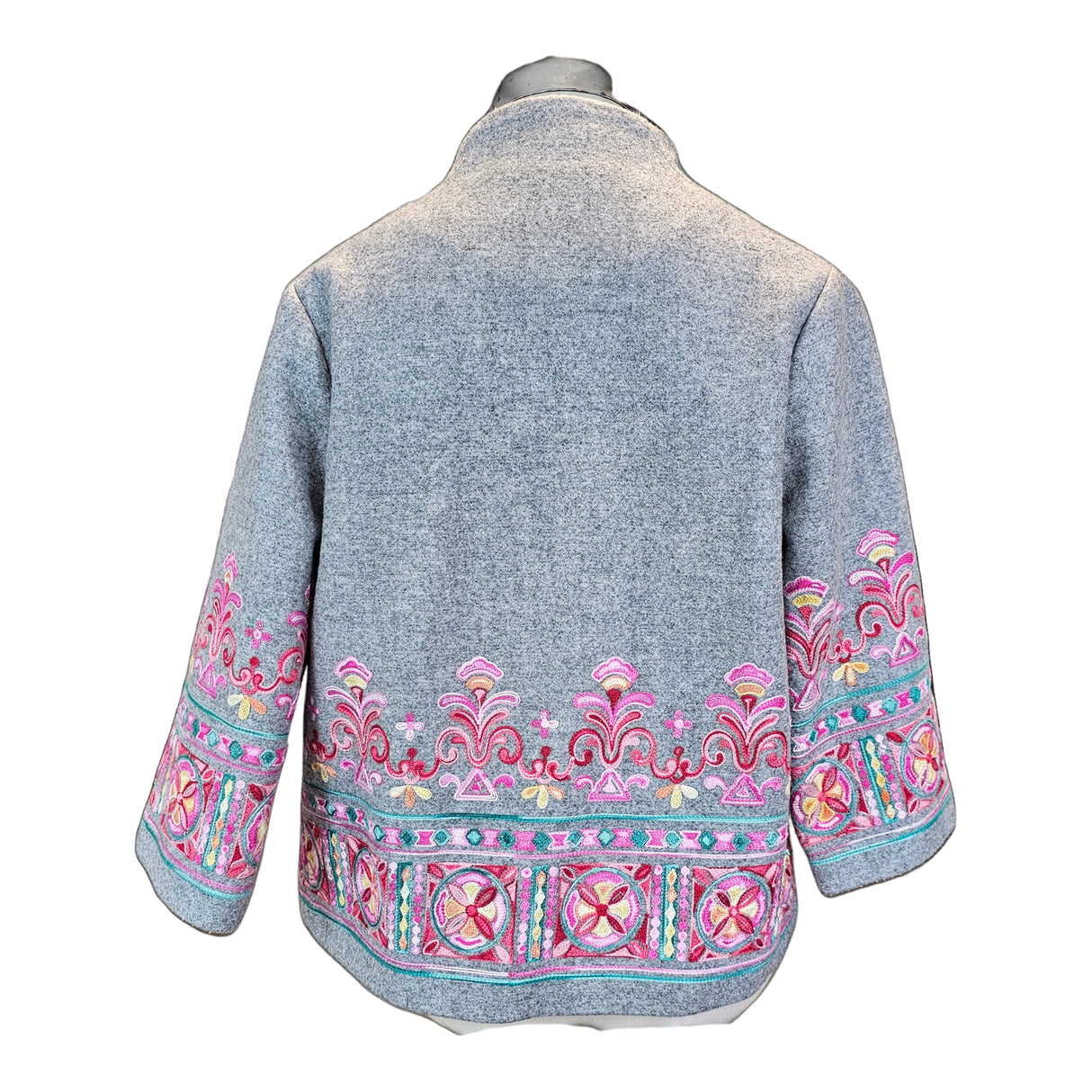 Embroidered Short Coat