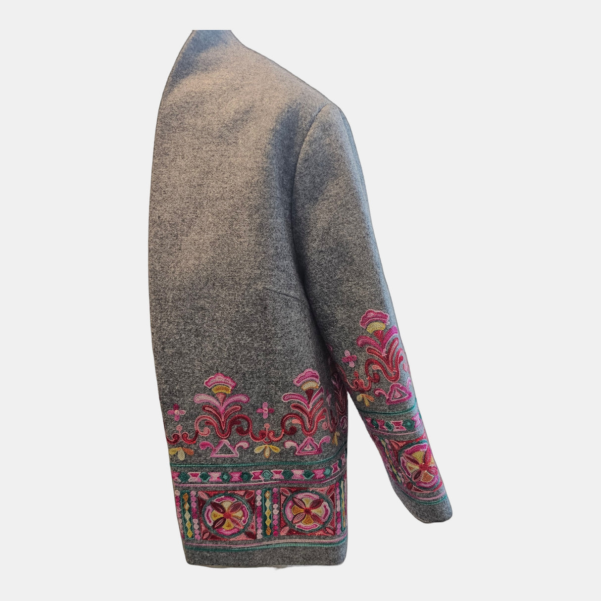 Embroidered Short Coat