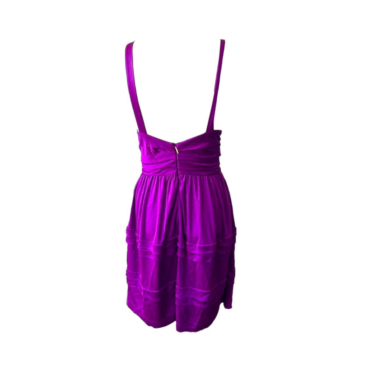 Roberto Cavalli Like-New Short Purple Dress - Size M | Effortless Luxury | A Second Chance Thrift Store