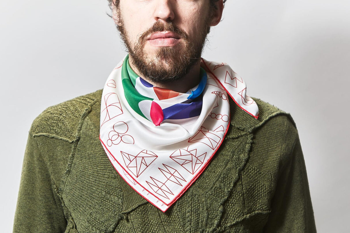 CASUAL STYLE SILK SCARF