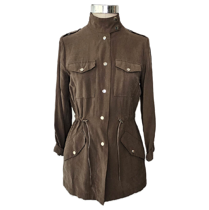 Overshirt with adjustable Waist