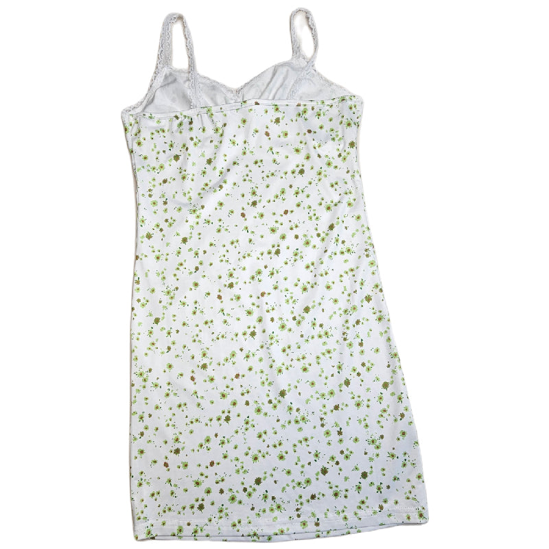 Ditsy Floral Lace Trim Cami Dress