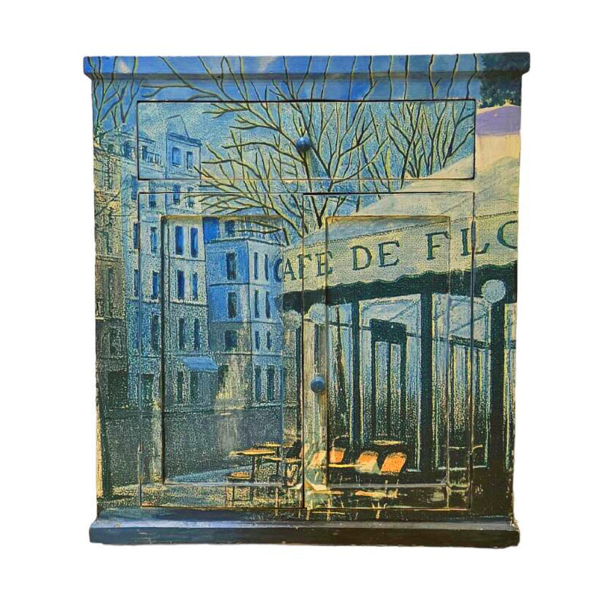 Vintage Cafe de Flore Commode