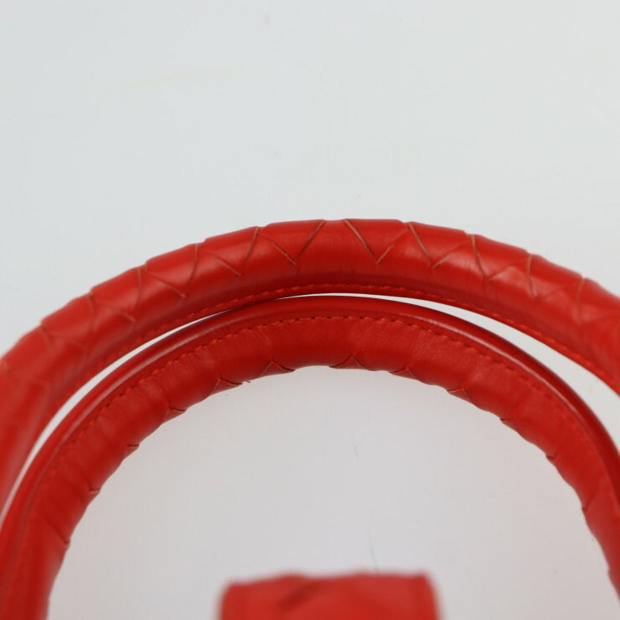 Bottega Veneta Red Small Intrecciato Roma