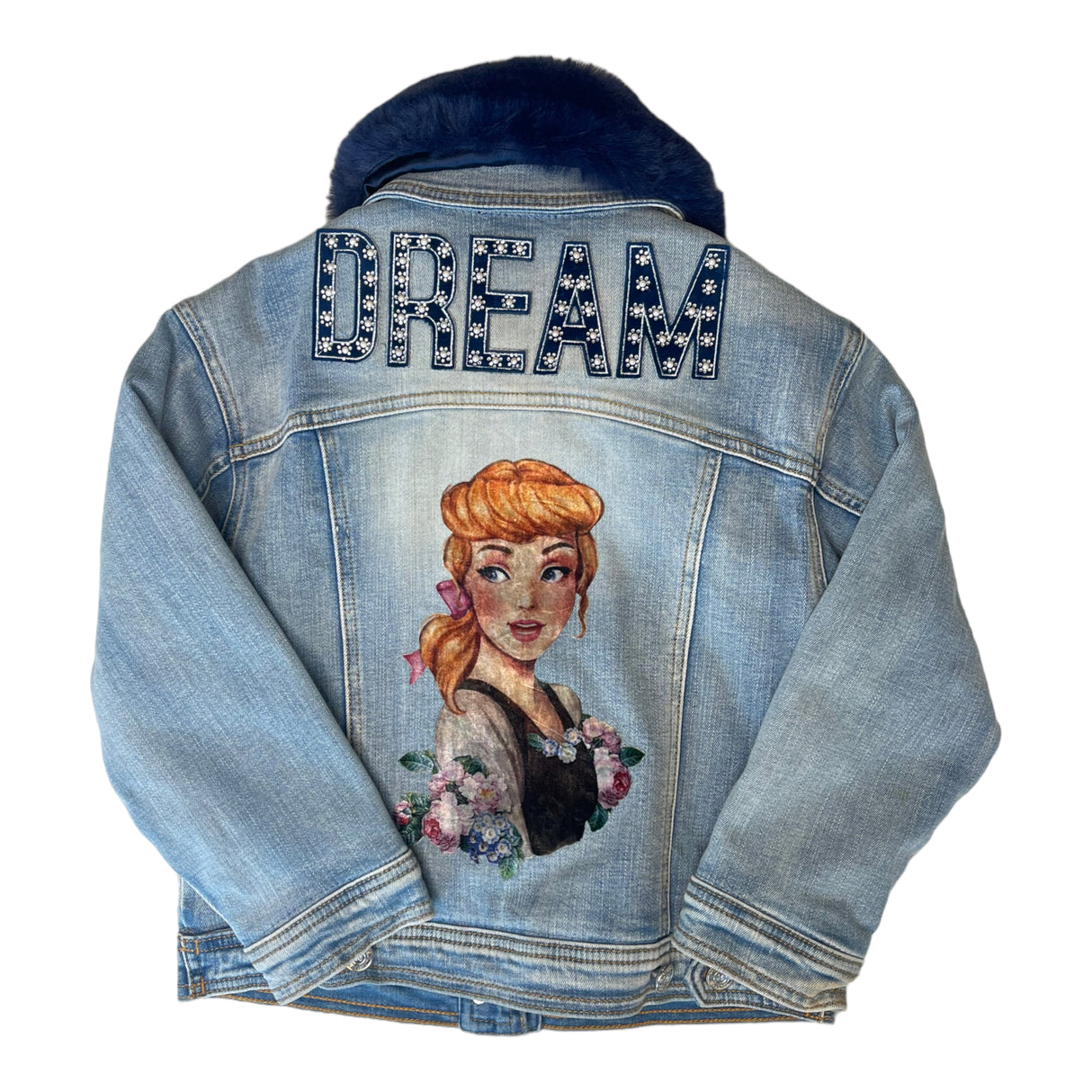 Denim Fleece Jacket