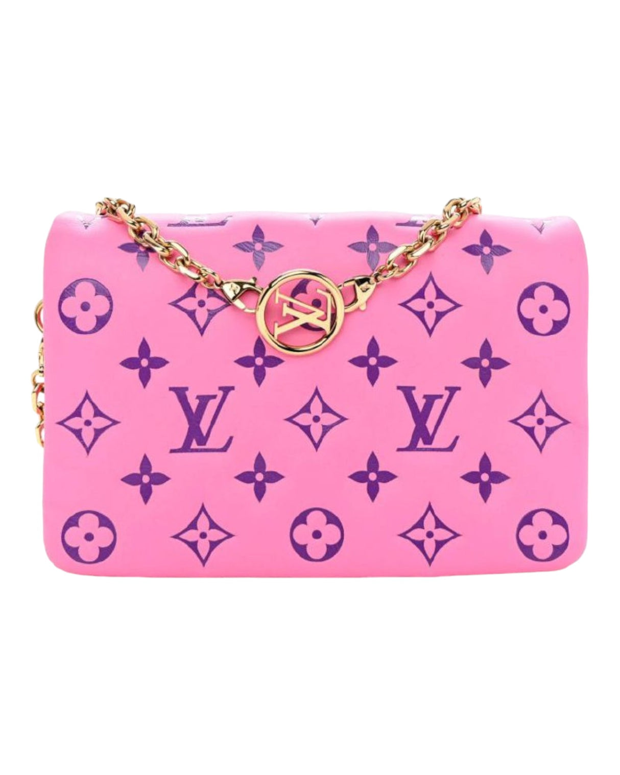 Pink Puffy Lambskin Leather Bag LOUIS VUITTON-SecondChance-Lebanon