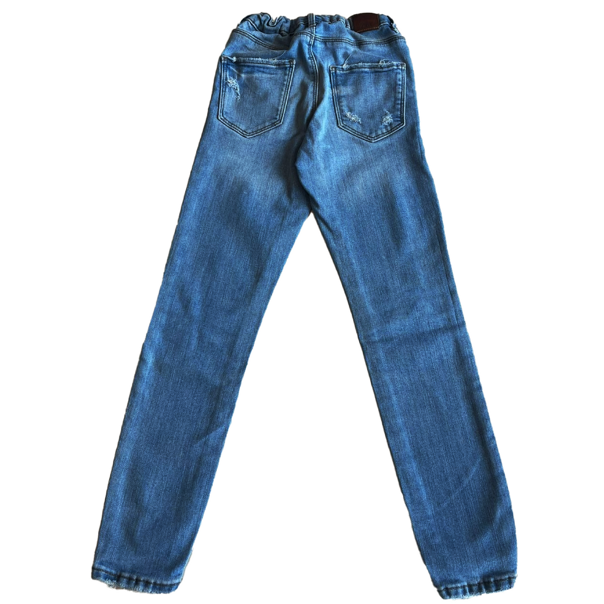 Distressed Denim Pant