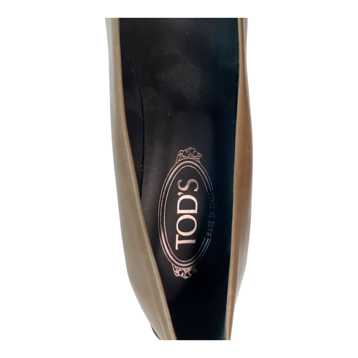 TOD'S Two Tone Leather Heel Pumps-ASecondChance-Lebanon