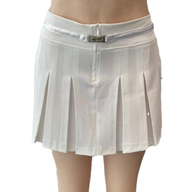A Second Chance - Lucia Bella Short White Skirt - Delivery All Over Lebanon