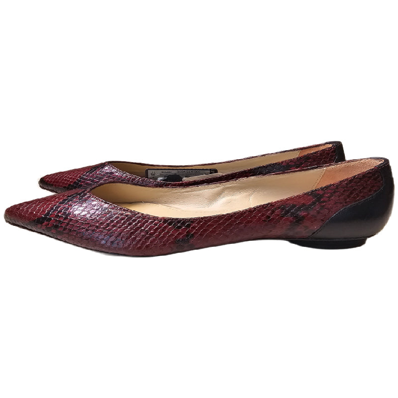 A Second Chance - Massimo Dutti Flat Shoes with Belt - Delivery All Over Lebanon