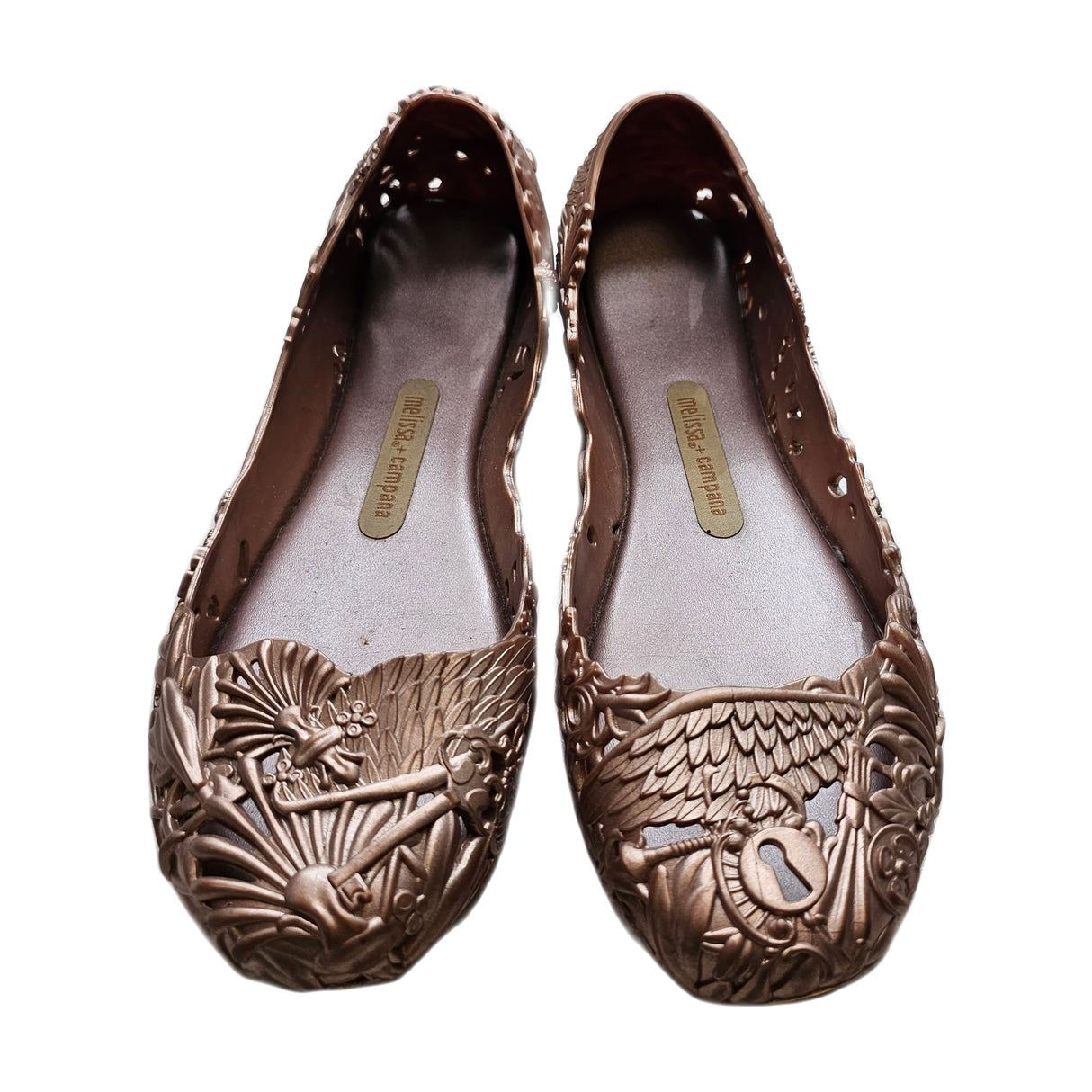 A Second Chance - Melissa + Campana Shoes pink Gold 39 Women - Delivery All Over Lebanon