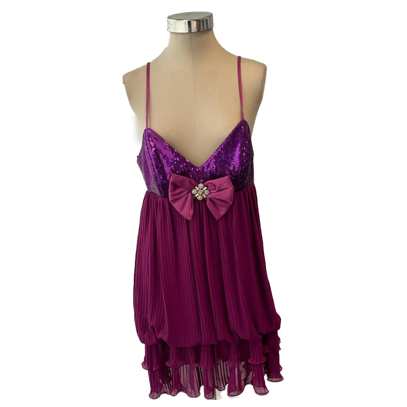 A Second Chance - Purple Cocktail Dress - Delivery All Over Lebanon