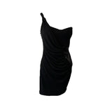 A Second Chance - Sleeve Less Black Short Dress - Delivery All Over Lebanon