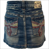 A Second Chance - Short Denim Skirt - Delivery All Over Lebanon