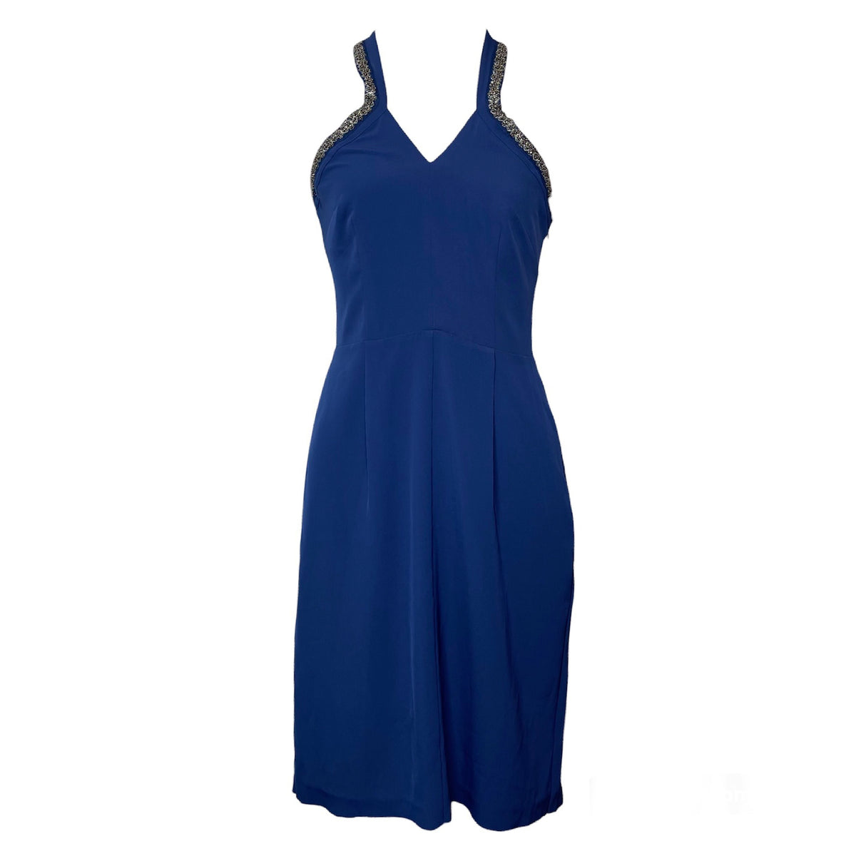 A Second Chance - Spotlight By Warehouse Dress Blue 36 Women - Delivery All Over Lebanon