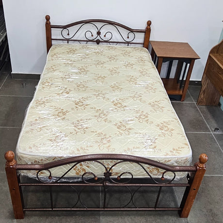 Steel Bed with Mattress - A Second Chance - Delivery All Over Lebanon