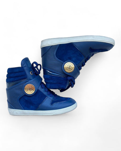 Louis Vuitton Blue Sneakers-ASecondChance-Lebanon