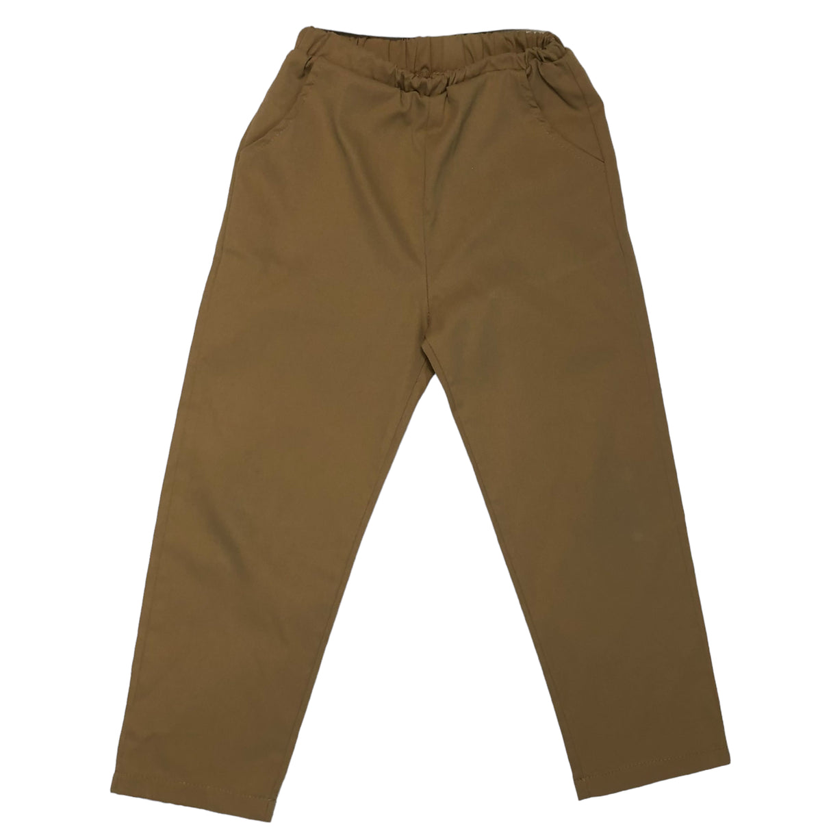 A second Chance - Shein Set -Brown  Pant & White Shirt ( 4 ) Kids - Delivery All Over Lebanon