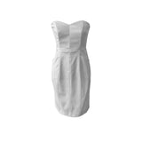 Brand-New Issue White Short Dress - Size M | With Tags | A Second Chance Thrift Store