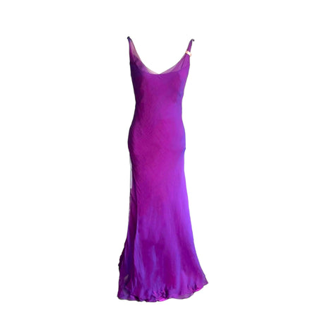 Brand-New Long Purple Cocktail Dress - Size S | Elevate Your Style | A Second Chance Thrift Store