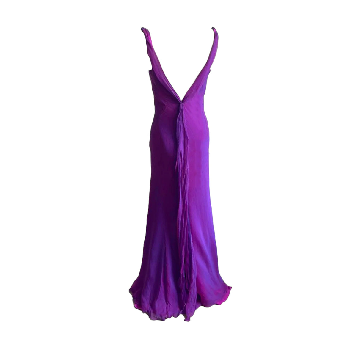 Brand-New Long Purple Cocktail Dress - Size S | Elevate Your Style | A Second Chance Thrift Store