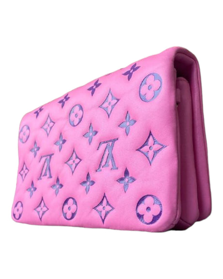 Pink Puffy Lambskin Leather Bag LOUIS VUITTON-SecondChance-Lebanon